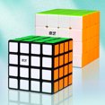 thumbnail image 2 of BeesClover Magic cube QiYi Qiyuan S 4x4 Stickerless Bright Magic Cube MoFangGe MFG Qiyuan S Color 4X4X4 Speed Cube, 2 of 9