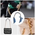 thumbnail image 5 of Unique Bargains 1 Pc Dots Bag Extender Chain for Travelling Blue Alloy Polyester, 5 of 5