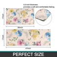 thumbnail image 7 of Pioneer Flower Floral Print Pattern Kitchen Rugs Sets Of 2,Anti Fatigue Kitchen Mat Rugs Non Slip Washable,Decorative Kitchen Floor Mats for Kitchen,Sink,Laundry,17"x30"+17"x47", 7 of 7
