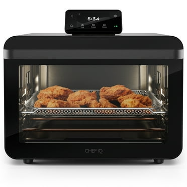 CHEF iQ MiniOven 25-Quart Countertop Oven with Touchscreen Controls - Black
