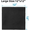 thumbnail image 2 of Microfiber Gun Cleaning Cloth, Lint Free Gun Cleaning Rags, Reusable Microsuede Cleaning/Polishing Wipes Towels for Firearms, Knives and Scopes (Black), 2 of 4