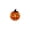 Orange-S-1PC, variant on Small Resin Stained Glass Pumpkin Table Lamp, Vintage Tiffany Jack-o'-Lantern Light, Spooky Autumn Harvest Ornament for Indoor Desktop Coffee Table Holiday Decoration