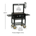 thumbnail image 2 of Titan Great Outdoors 30" Charcoal Grill with Adjustable Grate Height, Grease Trap and Shelves, 2 of 6