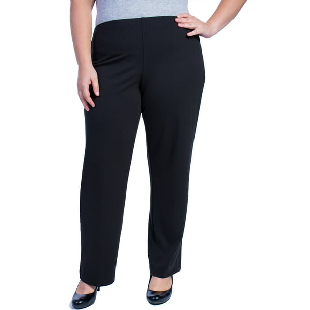 white pull on pants womens