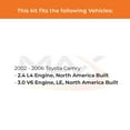 thumbnail image 2 of Max Advanced Brakes - Brake Kit for 2004 2005 2006 Toyota Camry 2.4 L4/3.0 V6 LE North America Built Front and Rear Replacement Disc Brake Rotors and Ceramic Brake Pads, 2 of 9