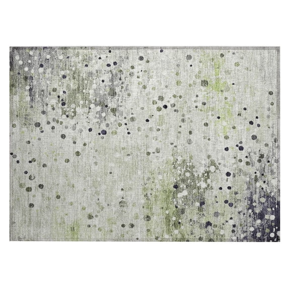 Dalyn Rugs Machine Washable Indoor/Outdoor Chantille Aloe 1'8" x 2'6" Rug