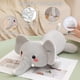 thumbnail image 3 of Peluche SQEQE con forma de elefante pesado de 25 cm con algodón polipropileno, 3 of 9