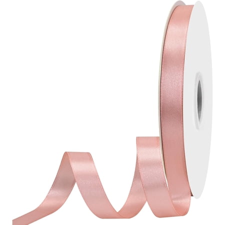 5/8 inch Wide 100 Yards Double Face Peach Satin Ribbon Fabric Ribbon for Gift Wrapping Very Suitable for Weddings Decoration Bouquet Balloons Arts Craft Sewing Hair Bow Invitation 5/8 inch Wide 100 Yards Double Face Peach Satin Ribbon Fabric Ribbon for Gift Wrapping Very Suitable for Weddings Decoration Bouquet Balloons Arts Craft Sewing Hair Bow Invitation