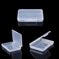 thumbnail image 3 of Osdhezcn Rectangular Plastic Clear Transparent Storage Box Collection Container Organizer, 3 of 16