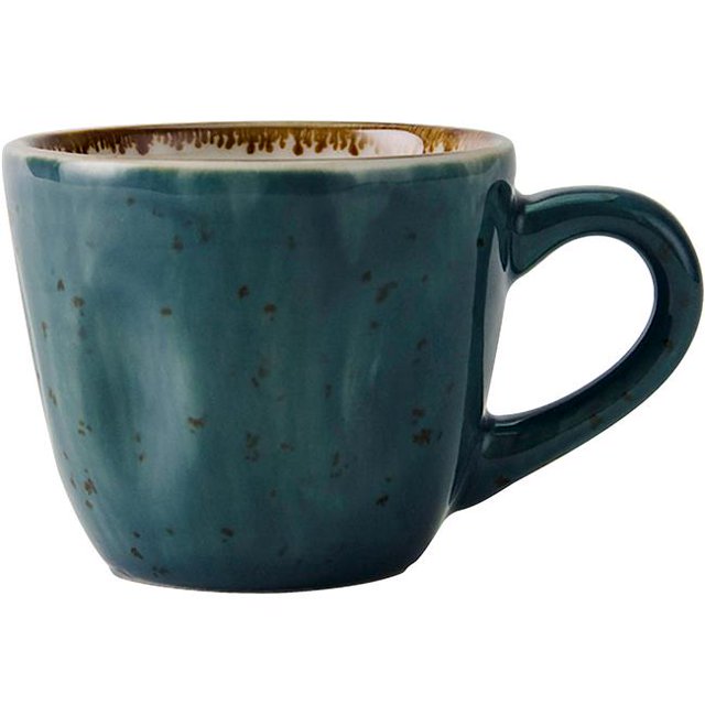 Tuxton GGE-085 Tasse à Expresso 3 oz Geode Azure Bleu China