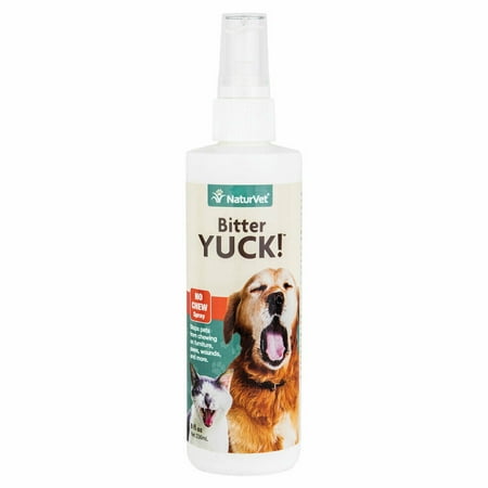 Bitter Yuck Pet Chewing Deterrent Spray Behavior Training Puppy Dog 8oz or 16oz