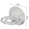 thumbnail image 6 of Riguas Toothbrush Toothpaste Holder Strong Load-bearing Punch Free Wall Mounted Shaver Organizer Toothbrush Storage Rack, 6 of 8