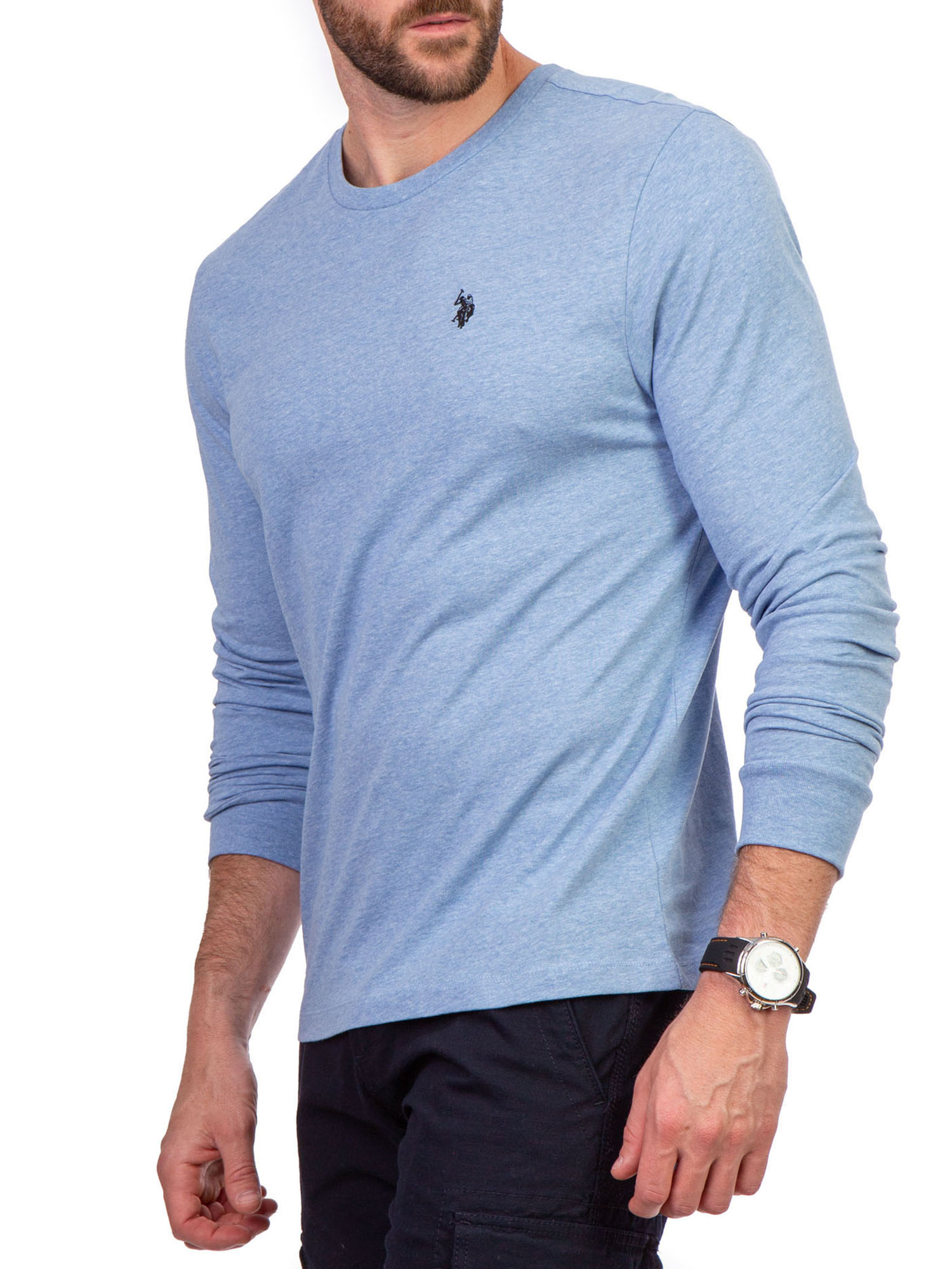 U.S. Polo Assn. Men's Long Sleeve Solid T-Shirt - image 5 of 5