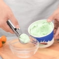 thumbnail image 5 of KAKOWELY 2 cucharas de helado de acero inoxidable para uso doméstico., 5 of 5