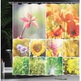 thumbnail image 4 of Ambesonne Country Shower Curtain, Flower Countryside View, 69"Wx84"L, Multicolor, 4 of 5