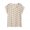 Beige, variant on Wxolcjlv Women's T Shirt Floral Print Tee Short Sleeve Chiffon Casual Basic Layering Tops,Beige,L