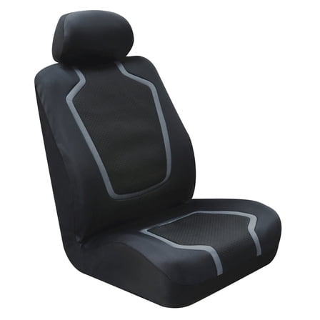 Type S SC54724-6 Grey Luxury Seat Cover (Sporttex) - 1 Piece