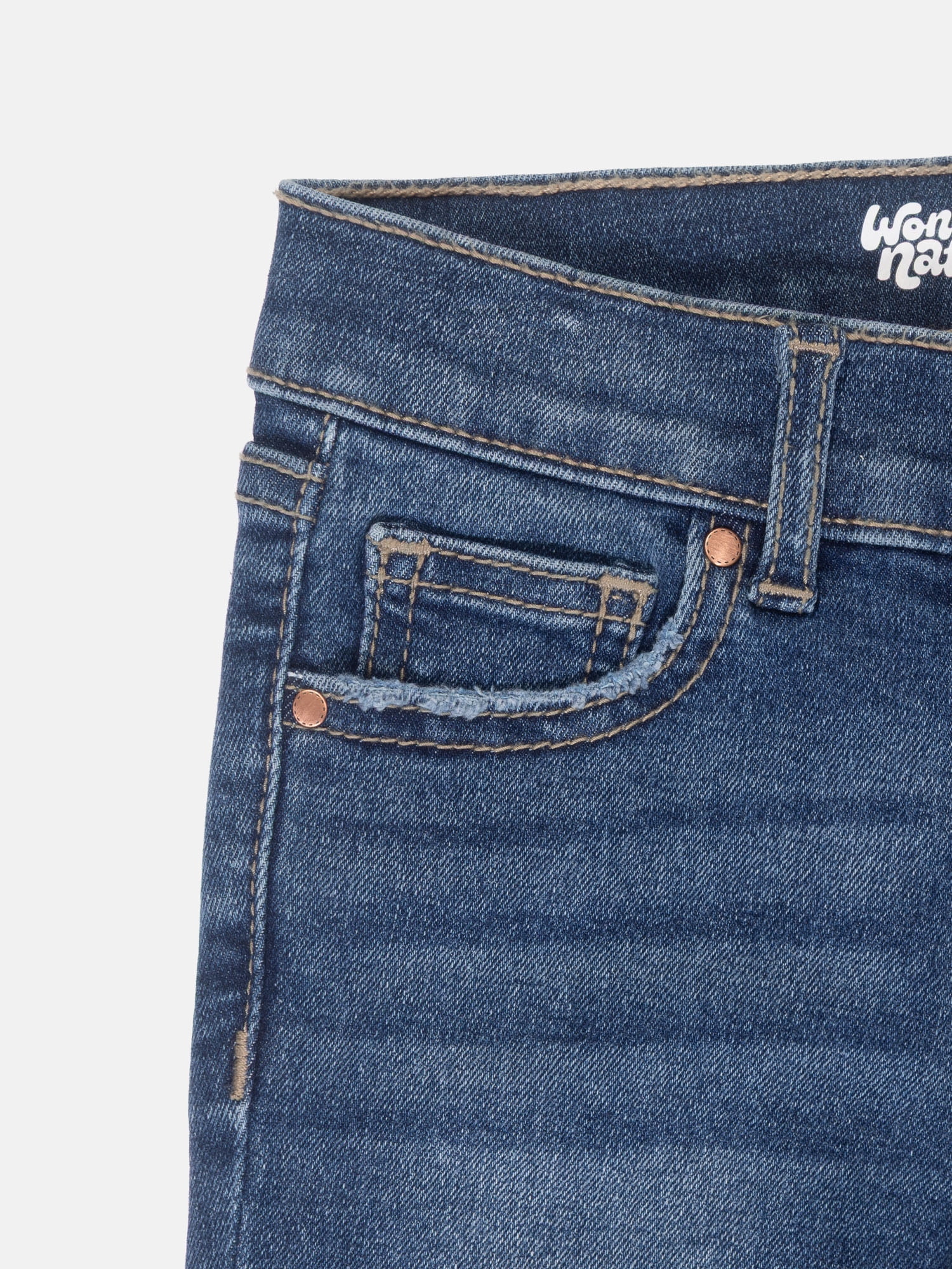 Wonder Nation Girls Skinny Flare Jean, Sizes 5-18