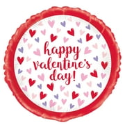 Foil Sparkling Hearts Valentine's Day Balloon, 18in