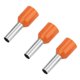 thumbnail image 5 of Terminal 500 Unids/set E2508 Tubos Terminales Prensados ​​​​en Frío Terminales Aislados Conector De Cable Naranja, 5 of 7