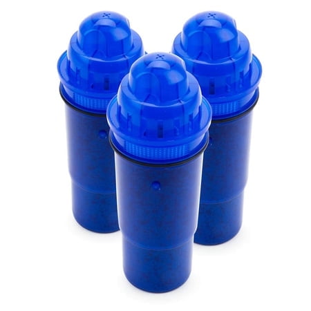 EcoAqua Filtre de Remplacement Compatible avec le Filtre à Eau pour Pichet Pur庐, Lot de 3