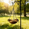 thumbnail image 4 of qolami Bird Feeder, Hanging Bird Feeder Wood Bird Feeding Sculpture for Outdoor Patio, Yard, Garden Ornament for Birds Lovers, 4 of 6