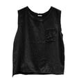 thumbnail image 6 of Zysthvn Sleeveless Men Tank Tops Running Cotton Summer Casual Shirts for Men Crew Neck Button Solid Pocket, 6 of 6