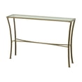 thumbnail image 4 of Contemporary Home Living Rectangular Glass Top Console Table - 48" - Antique Gold, 4 of 7