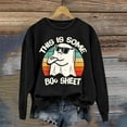 CHANGMOO THIS IS SOME BOO SHEET Sweatshirt Halloween Sweatshirts for