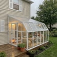 thumbnail image 5 of Palram - Canopia Sun Room 8' x 12' Polycarbonate Walk-In Greenhouse - White - with Roof Vent, 5 of 9