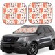 thumbnail image 1 of Balery Squirrel And Parasol para parabrisas de coche de 2 piezas | Parasol plegable para parabrisas delantero de coche para la mayoría de sedanes-Large, 1 of 6