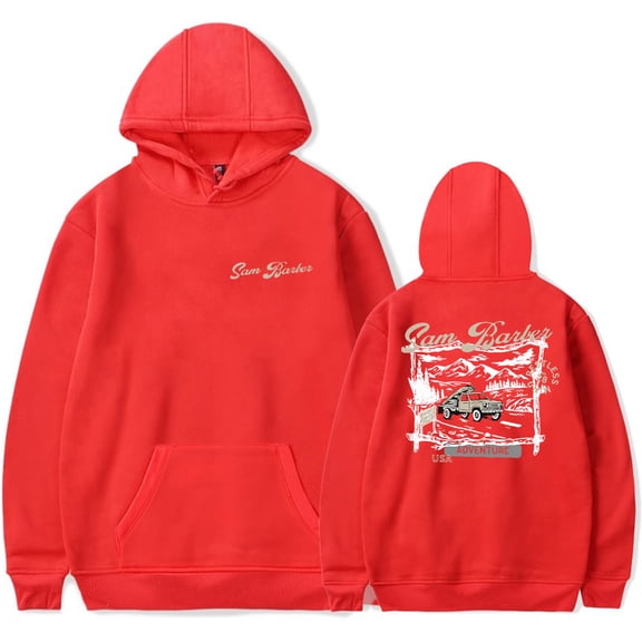 Sam Barber Adventure Hoodie Unisex Long Sleeve Hooded Sweatshirt Casual Pullover Clothes