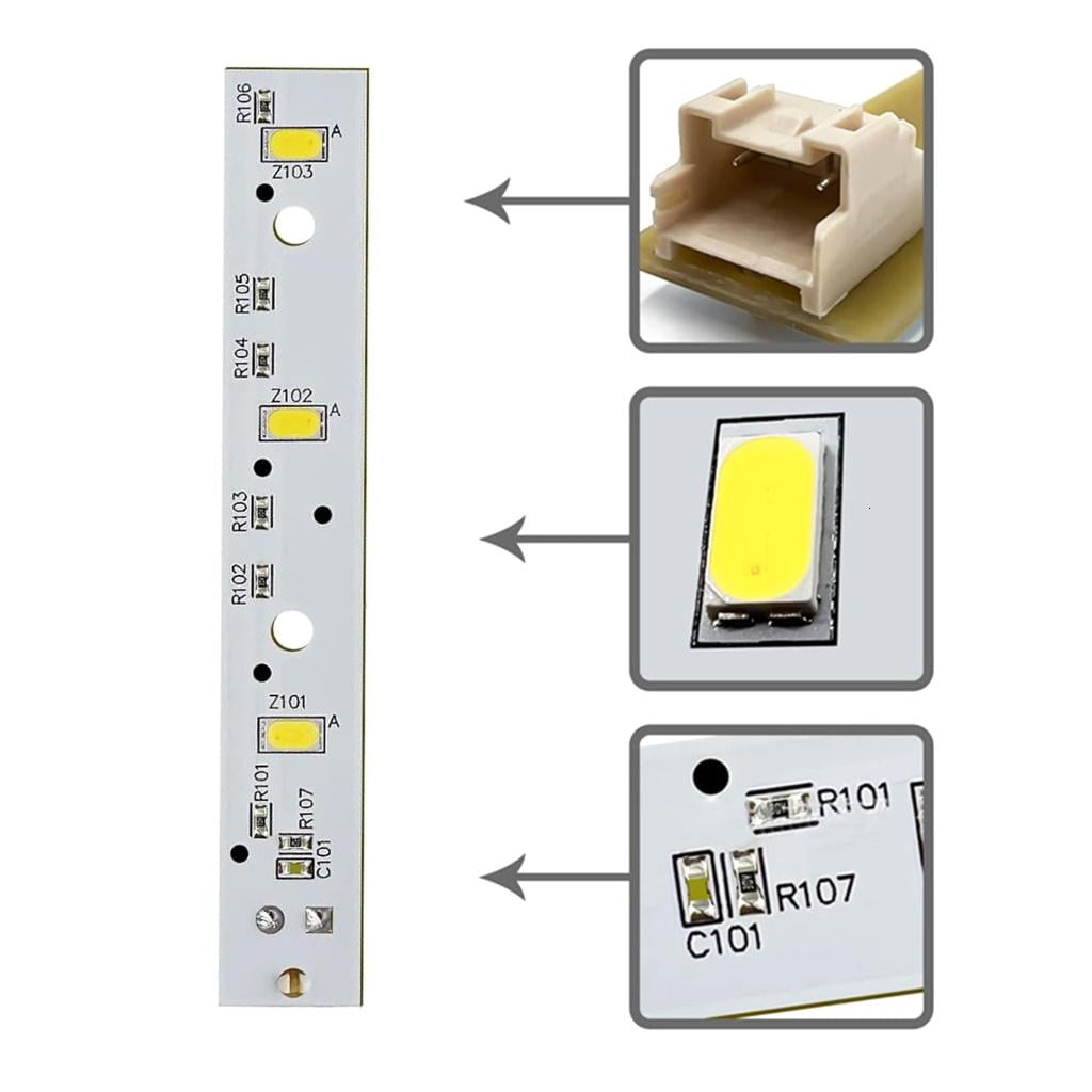 WR55X26671 Refrigerator LED Light Board WR55X26671 Replace PS11767930 AP6035586