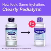 Pedialyte Essential Rehydration Electrolyte Drink, Unflavored, 1 Liter, Pack of 8