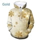 thumbnail image 3 of Sudadera con capucha con estampado 3D de copos de nieve navideños de invierno para hombre y mujer, informal, moderna, unisex, 3 of 5