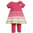 thumbnail image 1 of Bonnet Bébé-Filles Colorblock, Rose, 3-6 Mois, 1 of 2