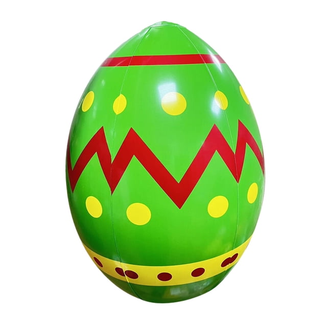 Decoraciones de Pascua Huevo de Pascua Inflable Al Aire Libre Huevo de Pascua Inflable Decoración de Juguete de Pascua Decoración Al Aire Libre Huevo de Pascua Inflable Juguetes de Huevos de Pascua