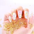 thumbnail image 4 of 1 Boxes Nail Art Rhinestones, 3d Nail Art Decorations, Mix Size Nail Beads Glitter Rhinestones Gold Metal Hollow Rivet Nail Art Star Moon Sun Nail Acc Starry sky, 4 of 5