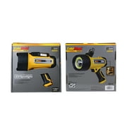 (2 pack) Everstart Maxx 7000LM Rechargeable LED Waterproof Spotlight, double as power bank, IPX7 water proof
