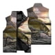 thumbnail image 3 of Chaqueta sin mangas de otoño e invierno para hombre con patrón de pesca, chaqueta con cremallera de cuello alto a prueba de viento y cálida, chaleco, 3 of 4