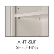 Design House Brookings Ready to Assemble Shaker Sink Base Kitchen Cabinet (33 x 34.5 x 24), Sherwin Williams® White