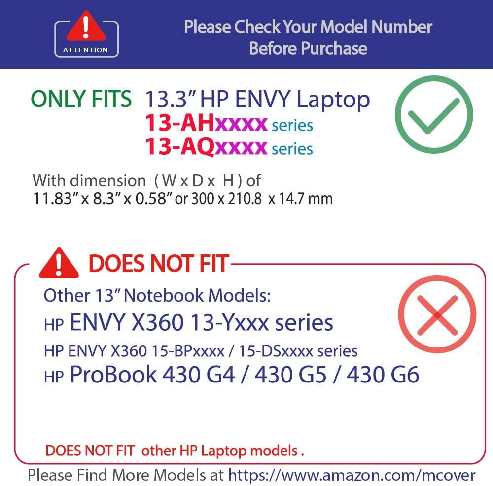 hp envy 13 hard shell case