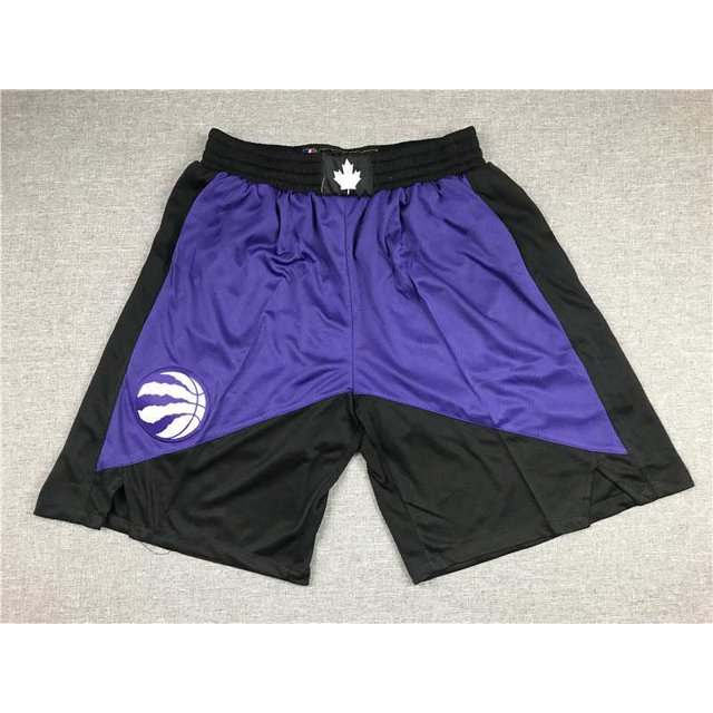 Mcgee'S Raptors Retro Embroidered Zipper Pocket Shorts Basketball Embroidered Shorts