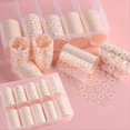 thumbnail image 4 of 10 Rollos de Mini Láminas de Transferencia de Uñas con Flores Blancas, Suministros para Uñas para Arte Uñas, Transferencia Láminas para Uñas con Tema Floral de y Verano, 4 of 10