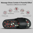 thumbnail image 3 of FNNMNNR Feet Massage Slippers Foot Reflexology Acupuncture Therapy Massager Walk Stone Shoes Acupuncture Cobblestone Massager, 3 of 9