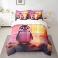 thumbnail image 2 of YST Cartoon Penguin Bedding Comforter Sets, 7-Piece, Full, Beach Themed, 2 of 6