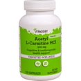 thumbnail image 1 of Suplemento Vitacost Acetil L-Carnitina HCl 500 mg 120 cápsulas, 1 of 2