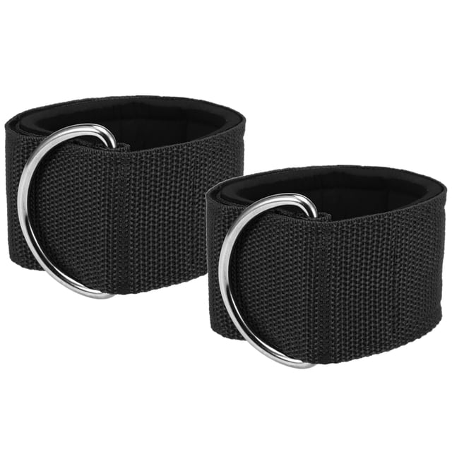 Correa de tobillo 2 piezas de correas de tobillo acolchadas para máquinas de cable Puños de tobillo TOMSHOO Correa de tobillo