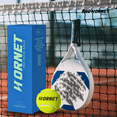 thumbnail image 4 of Pelotas De Padel Tenis - Pro Hornet Padel Sin Presión - para Profesionales y Entrenamientos (6 Bolas), 4 of 7
