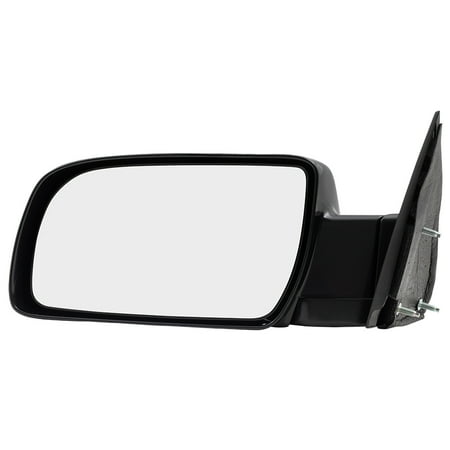 K1500 Suburban Replacement Mirrors - Drivers Manual Side View Mirror Standard Type w/ Metal Base Replacement for Chevrolet GMC Pickup Truck Blazer Suburban Yukon Tahoe 15764759
